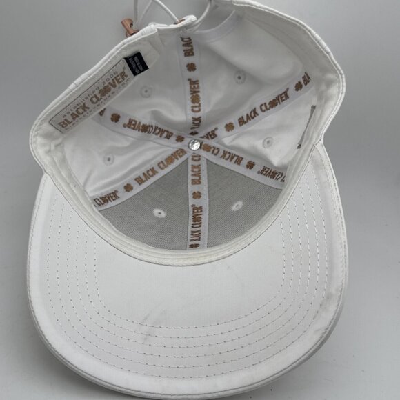 Black Clover Women's Top Golf Hat - One Size Cap Gold Embroidered Logo GR44 - Picture 4 of 5